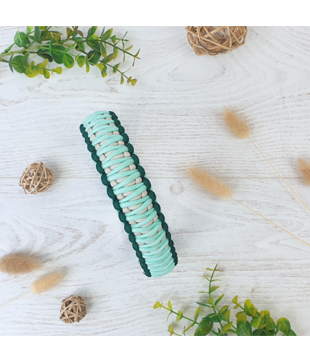 Collier TAO Vert foncé et vert eau