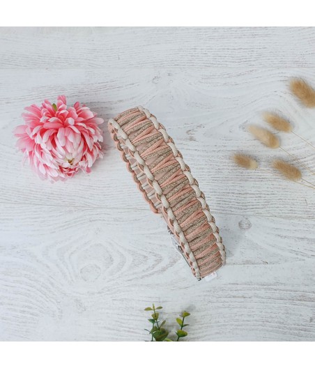 Collier NALA créme rose sable