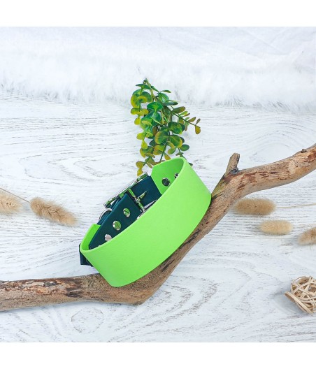 Collier RAJAN vert pomme et vert foncé