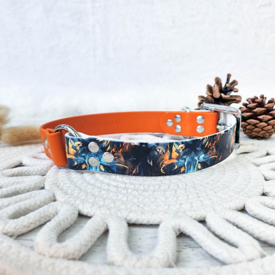 Collier biothane wolf 25mm
