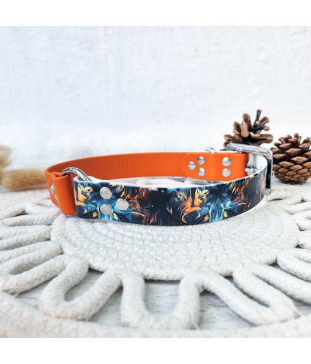 Collier biothane wolf 25mm