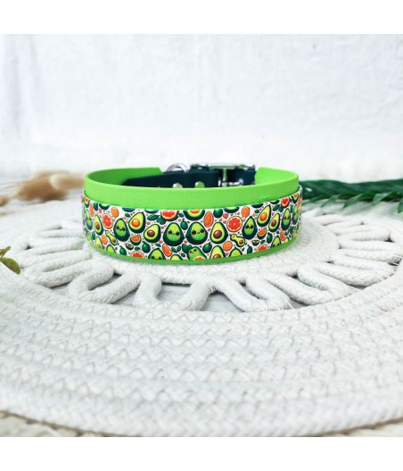 Collier biothane NASKA avocat 38mm