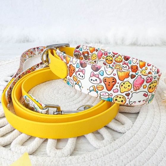 Collier biothane RAJAN cake...