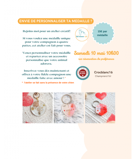 10 mai Atelier médaille à CrocBlanc16