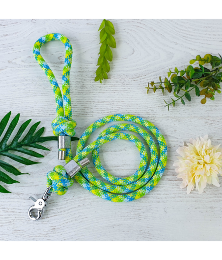 Laisse simple en corde – 10mm motif skylime